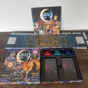 Vintage 2004 Blue Moon Dueling Card Game by Reiner Knizia Complete Collectible